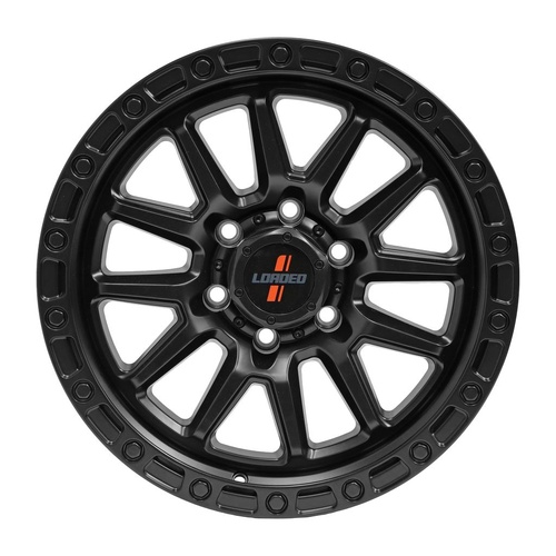 Loaded Wheels Stockton Satin Black 1675Kg - 21063SB