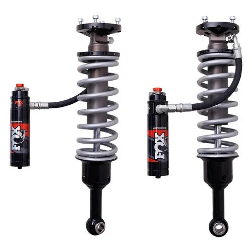 Fox 2.5 Performance Elite Series Remote Reservoir DSC Adjustable (Pair) 1.5-3" Lift Front Coilover