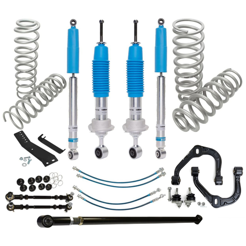 CAL5028-HE-LI 4x4 Lift Kit Tour Pack, CalOffroad Platinum Series, Stage 2, 3 Inch Lift with Coil Rear