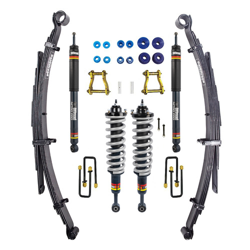 CORK0051MELI-LI-A CalOffroad Nitro Pro Series 4x4 Lift Kit Tour Pack, 35MM Lift