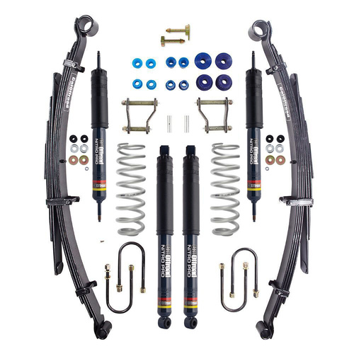 CORK0074DLI-EX CalOffroad Nitro Pro Series Lift Kit Tour Pack | 2 Inch Lift | Toyota Land Cruiser 79 Series | 4 Door | LightExtra Heavy